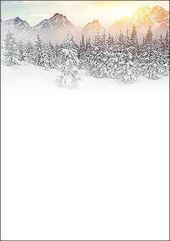 Weihnachtsbriefpapier 19062