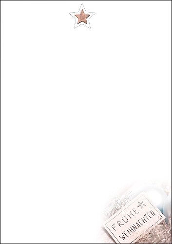 Weihnachtsbriefpapier 19075