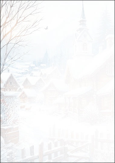Weihnachtsbriefpapier 19124
