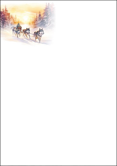 Weihnachtsbriefpapier 19125