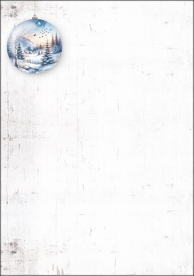 Weihnachtsbriefpapier 19126