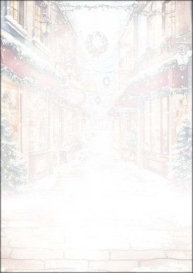 Weihnachtsbriefpapier 19129