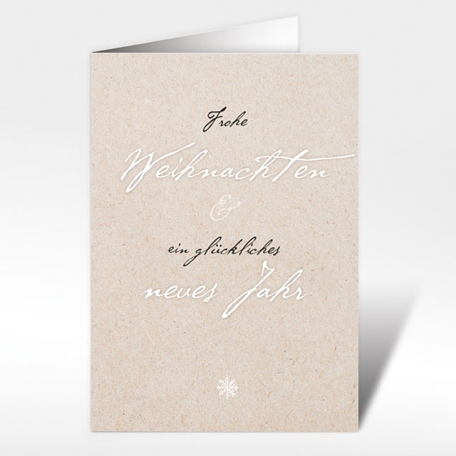 Weihnachtskarte 18193