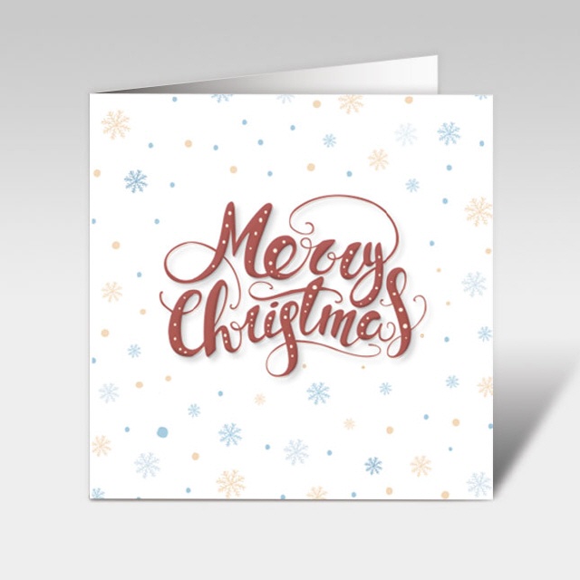 Weihnachtskarte 18205