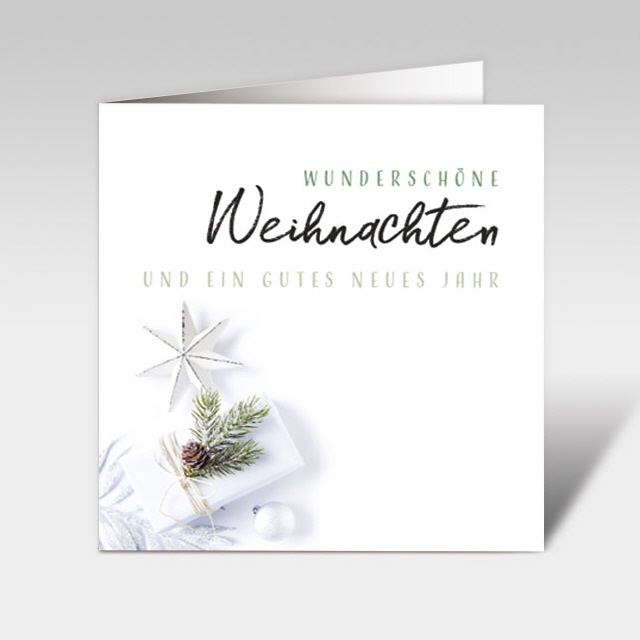 Weihnachtskarte 18225