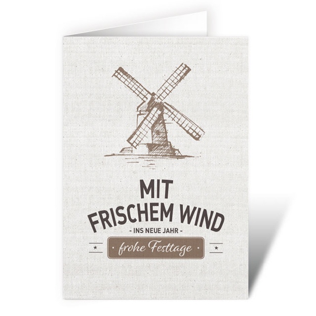 Weihnachtskarte 18250