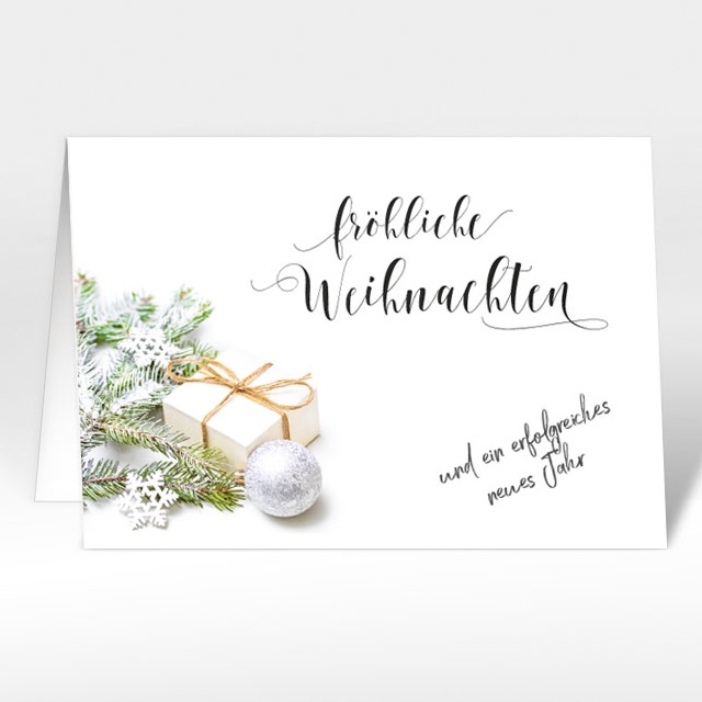 Weihnachtskarte 18261