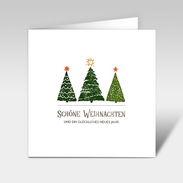 Weihnachtskarte 18296