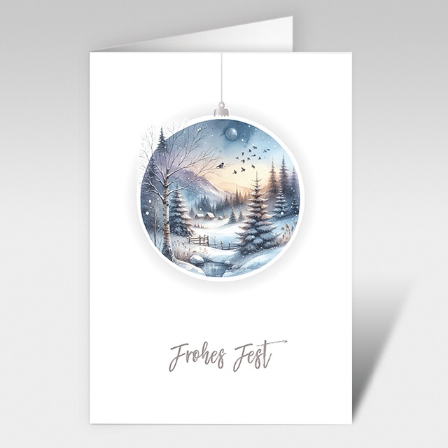 Weihnachtskarte 18322