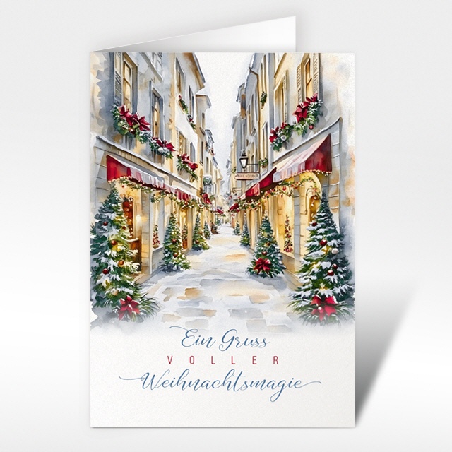 Weihnachtskarte 18341