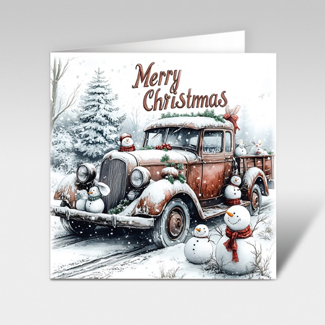 Weihnachtskarte 18344