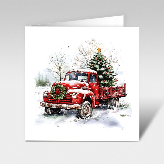 Weihnachtskarte 18350