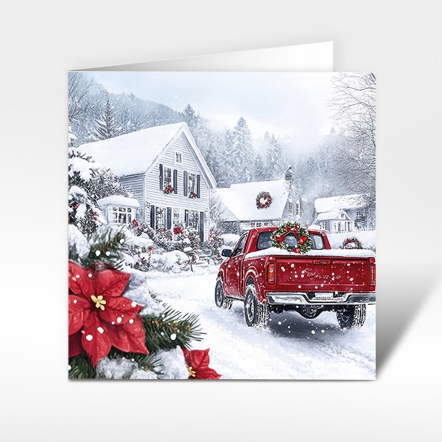 Weihnachtskarte 18351