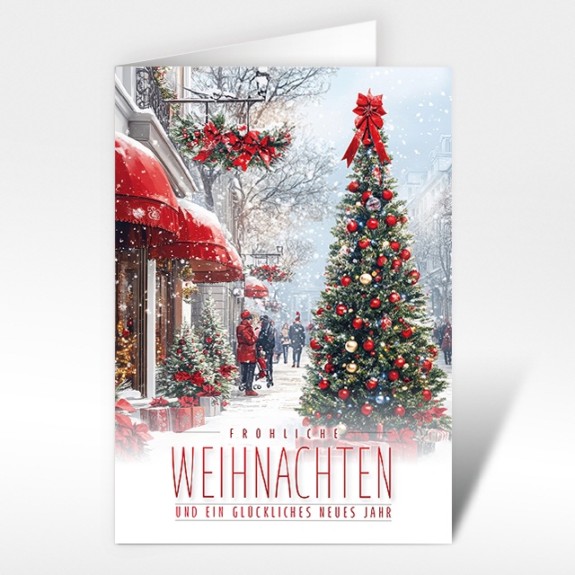 Weihnachtskarte 18354