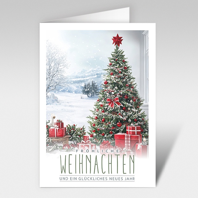 Weihnachtskarte 18358