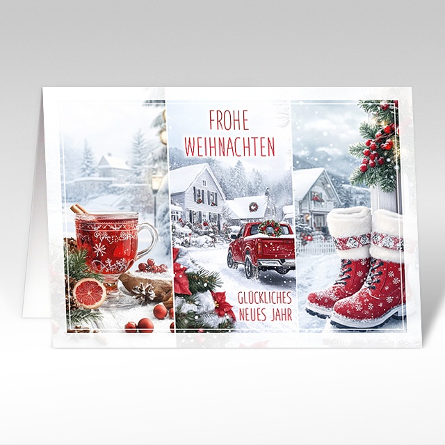 Weihnachtskarte 18369-D