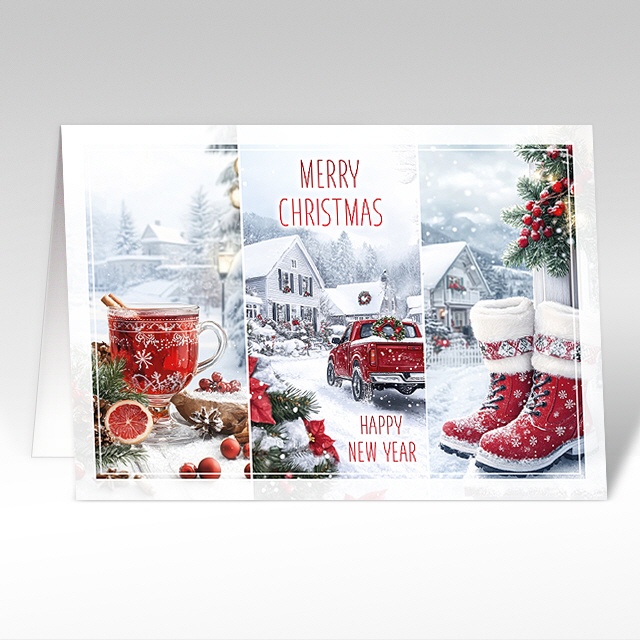 Weihnachtskarte 18369-E